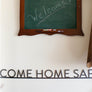 Come Home Safe Metal Wall Decor Sign