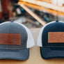 IT006 - Ind. Trad. Leather Patch Trucker Hat