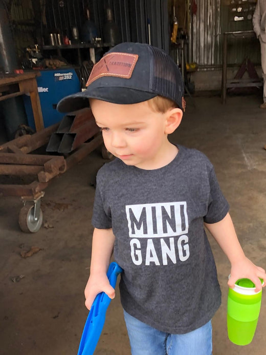 Leather Patch Kids Hats