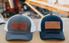 IT006 - Ind. Trad. Leather Patch Trucker Hat